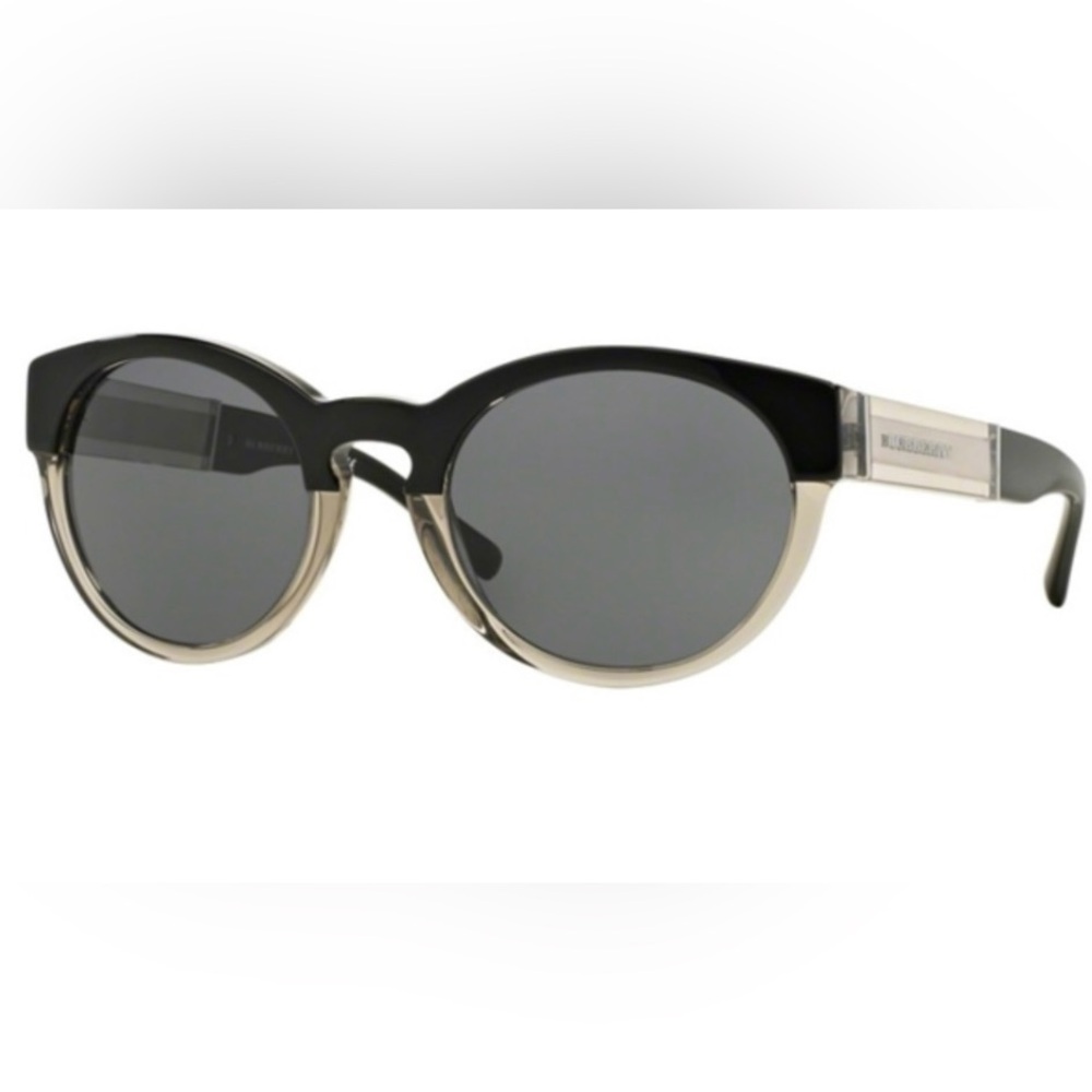 👓NIB Burberry BE 4205 Black on Grey Sunglasses